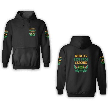 Discover Frog Pet Worlds bests Frog Catcher Angry Toad Head for Fro Hunter Baseball Tees 3D Hoodies
