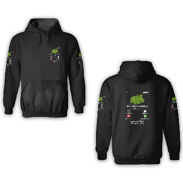 Discover Lawn Mower Fun Gardener garden lawn mower robot 3D Hoodies