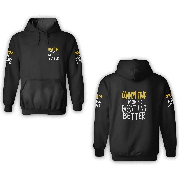 Discover Frog Pet Common Toad Makes Everything Better Common Frog Pond Frog Baseball Tees 3D Hoodies