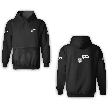 Discover Irritable owl syndrome 3D 3D Hoodies