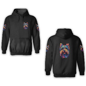 Discover Yorkshire Pet Terrier Color Yorkie Zip 3D Hoodies