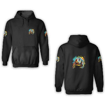 Discover Turtle Pet Splash Art Box Turtle Lover Colorful 1 Baseball Tees 3D Hoodies