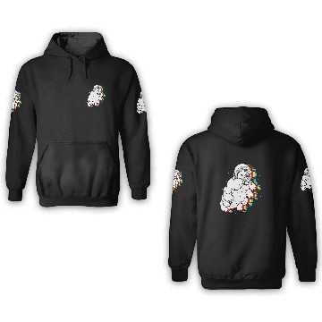 Discover Astronaut Job Tardigrade Tardigrade In Space Microbiologist Cute MicroOrg 3D Hoodies