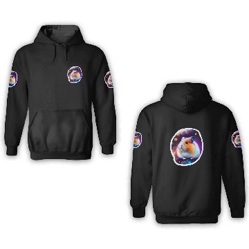 Discover Hamster Pet Celestial Hamster Odyssey 2Cosmic Hamster Baseball Tees 3D Hoodies