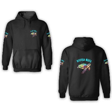Discover Turtle Pet Riviera Maya Vacation Sea Turtle Matching Family Group 3D Hoodies
