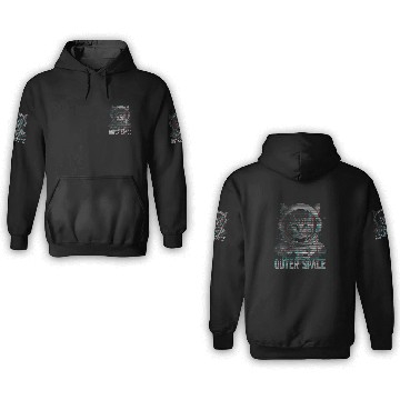 Discover Astronaut Job cat synthwave outer space cat lover cosmic cat Baseball Tees 3D Hoodies
