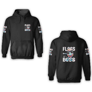 Discover Easters Bunny Rabbit Boss Plus Size Easter Egg 3D Hoodies