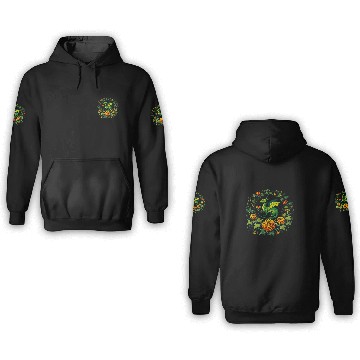 Discover Dragon Pet Marigold Moss Dragon Illustration Baseball Tees 3D Hoodies