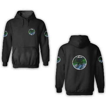 Discover Bear Pet Alaska Northern Lights Bear 3D Hoodies