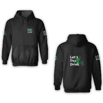 Discover Beer Fun Lets Day Drink Green Beer for St Patrick s Day Baseball Tees 3D Hoodies