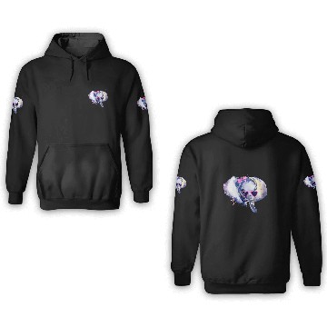 Discover Elephant Pet hand painted Elephant Zip 3D Hoodies