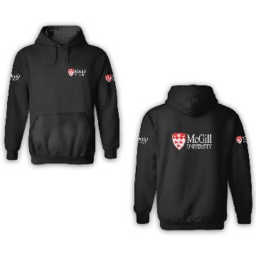 Discover McGill University Classic Baseball Jerseys 3D Hoodies