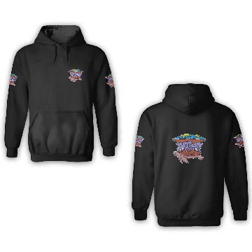 Discover Turtle Pet Flat Earth Turtle Funny Space Conspiracy Theory 3D Hoodies