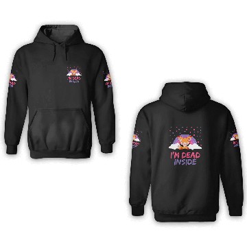 Discover Depression Can Kill Deads Inside Tees depressed help yourself 3D Hoodies