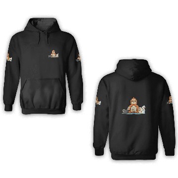 Discover Sloth Pet Making Household Rodent Washing Dishes Baseball Tees 3D Hoodies