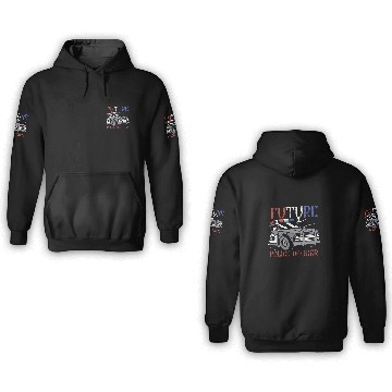 Discover Future Police Officer Training for a Correctional Officer 3D Hoodies