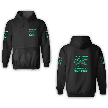 Discover Retro Gamer Gifts Funny Gaming Controller 3D Hoodies