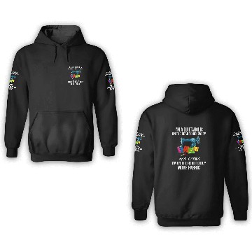 Discover Sewing Machine Patchwork Gift Quilt Quilter 3D Hoodies