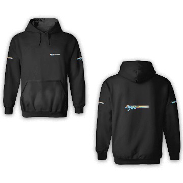 Discover My Little Pony Rainbow Dash Flying Zip 3D Hoodies