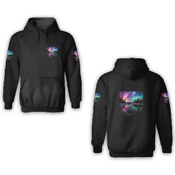 Discover Minnesota Northern Lights Family Camping Trip 2024 1 3D Hoodies