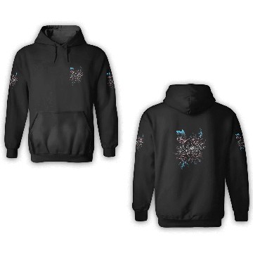 Discover Transgender Butterfly Flower Transgender Pride Transsexual 3D Hoodies