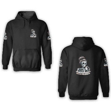 Discover Coffee Fun Messy Bun Drinking Coffee For Women Never Better Skeleton Baseball Tees 3D Hoodies