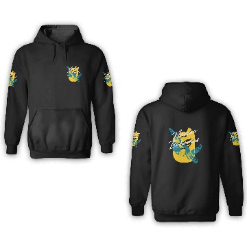 Discover Turtle Pet Nassau Bahamas Vacation Souvenir 3D Hoodies
