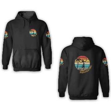 Discover Beach Volleyball 3D Hoodies
