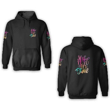 Discover Dancing Dancer Hip Hop Ballet Dance mom dad Water color 3D Hoodies