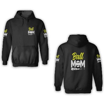 Discover Baseball Mom Ball Mom Mother Softball Cheer Mom 2 Baseball Tees 3D Hoodies