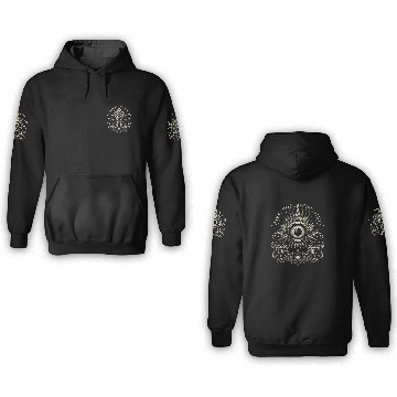 Discover Awakened Perception 2Third Eyeball Goth Eye Witchcraft 3D Hoodies