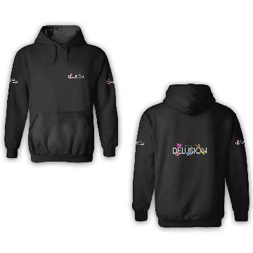 Discover Impossible is a    Delusion Hibiscus and Butterfly 3 3D Hoodies