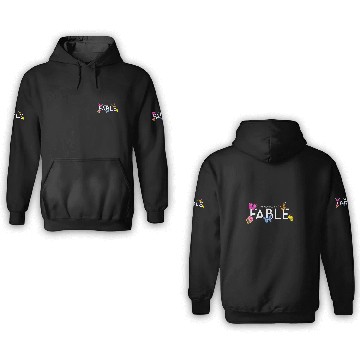 Discover Impossible is a    Fable Hibiscus and Butterfly 3D Hoodies