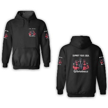 Discover support your local whorehouse | Essential 3D Hoodies