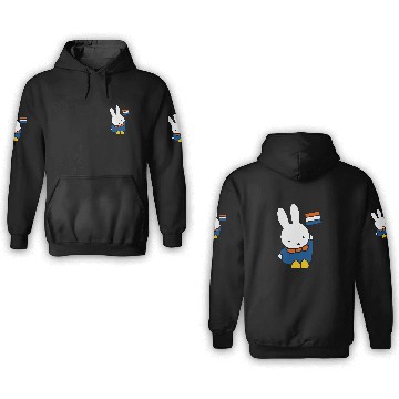 Discover Nijntje Miffy Polo 3D Hoodies