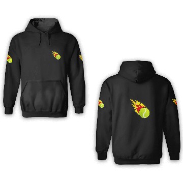 Discover Fireball Tennis Belgium 3D Hoodies