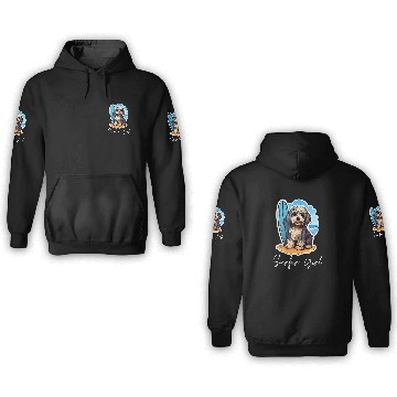 Discover Havanese Surfer Girl 3D Hoodies