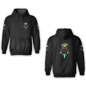 Discover Indigenous Boho Hummingbird Native American Dreamcatcher Baseball Tees 3D Hoodies