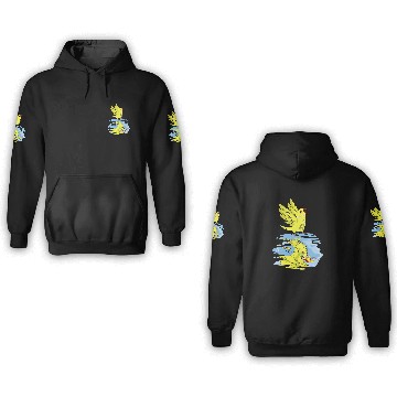Discover Parrot 2Dragon Reflection I Yellow Indian Ringneck 3D Hoodies