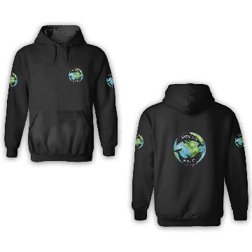 Discover Earth Day Restore Earth Sea Dolphin Art Save the Planet Baseball Tees 3D Hoodies