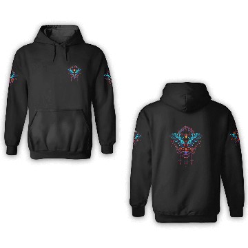 Discover Magic Butterfly over Mandala Baseball Tees 3D Hoodies