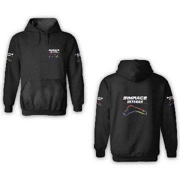 Discover Simrace Sim Racer with Simracing Track 3 Baseball Tees 3D Hoodies