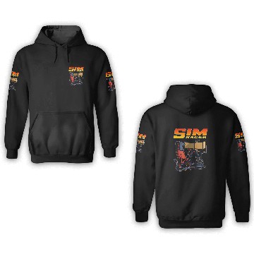 Discover Sim Racer Sim Racing Games Driving Simulator Gamer Baseball Tees 3D Hoodies