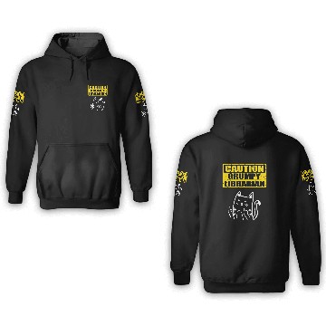 Discover Fun Working Caution Grumpy Librarian Colleague Sarcastic Cat Baseball Tees 3D Hoodies