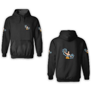 Discover Fighting Monk Fantasy Baseball Tees 3D Hoodies