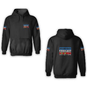 Discover Weekend Forecast Robotics Engineer Robot 26 3D Hoodies