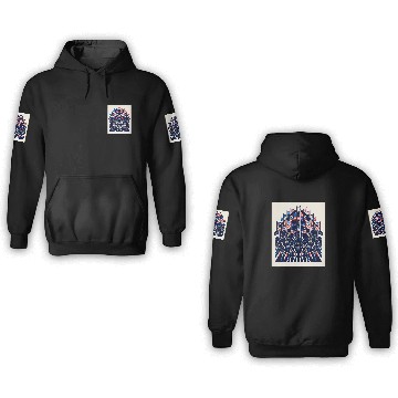 Discover Patriotic Motorcycle Rally 3D Hoodies