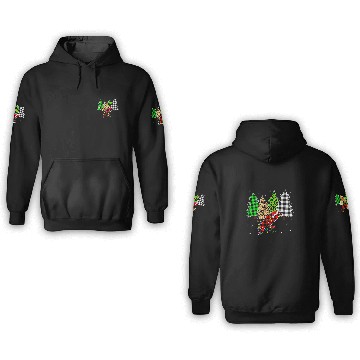 Discover xmass Raven Animals Christmas buffalo plaids Leopard Baseball Tees 3D Hoodies