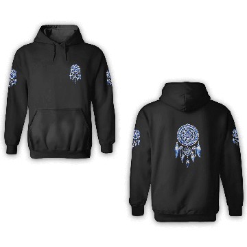 Discover Native American Dreamcatcher Indian Design 7 3D Hoodies