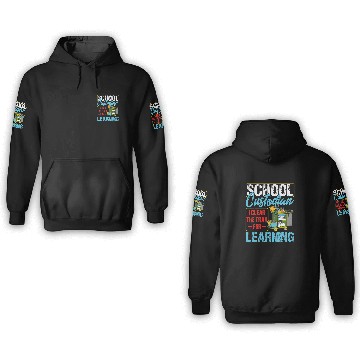 Discover School Custodian Clear Trail Learning 2Janitor Appreciation 21 Baseball Tees 3D Hoodies